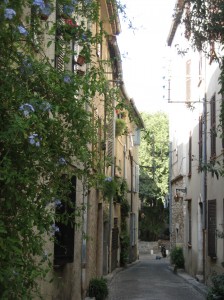 the street to my flat in Antibes