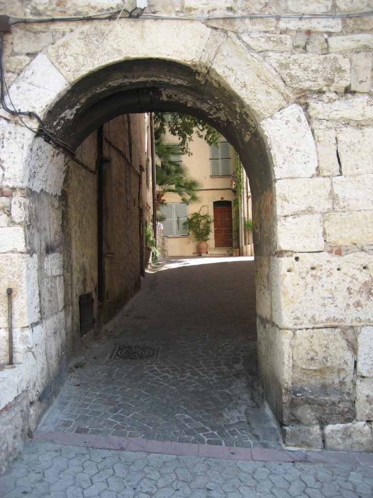 Antibes- the way to my apartment