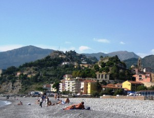 Ventimiglia's beach