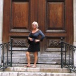 Me in Nice- I love the doors in France!